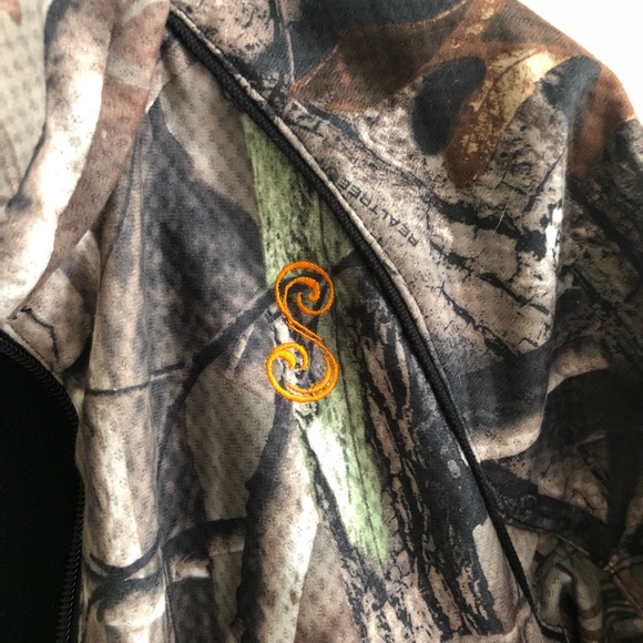 Fitted Camo Full-Zip Jacket - Picture 3 of 4